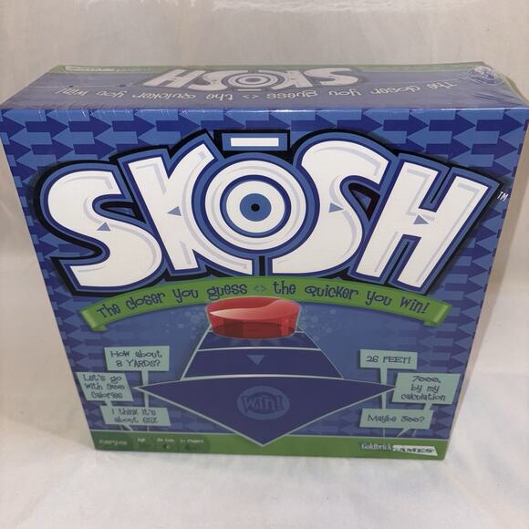 SKOSH Board Game By Goldbrick Original Hard To Find Sealed NEW - Picture 2 of 5